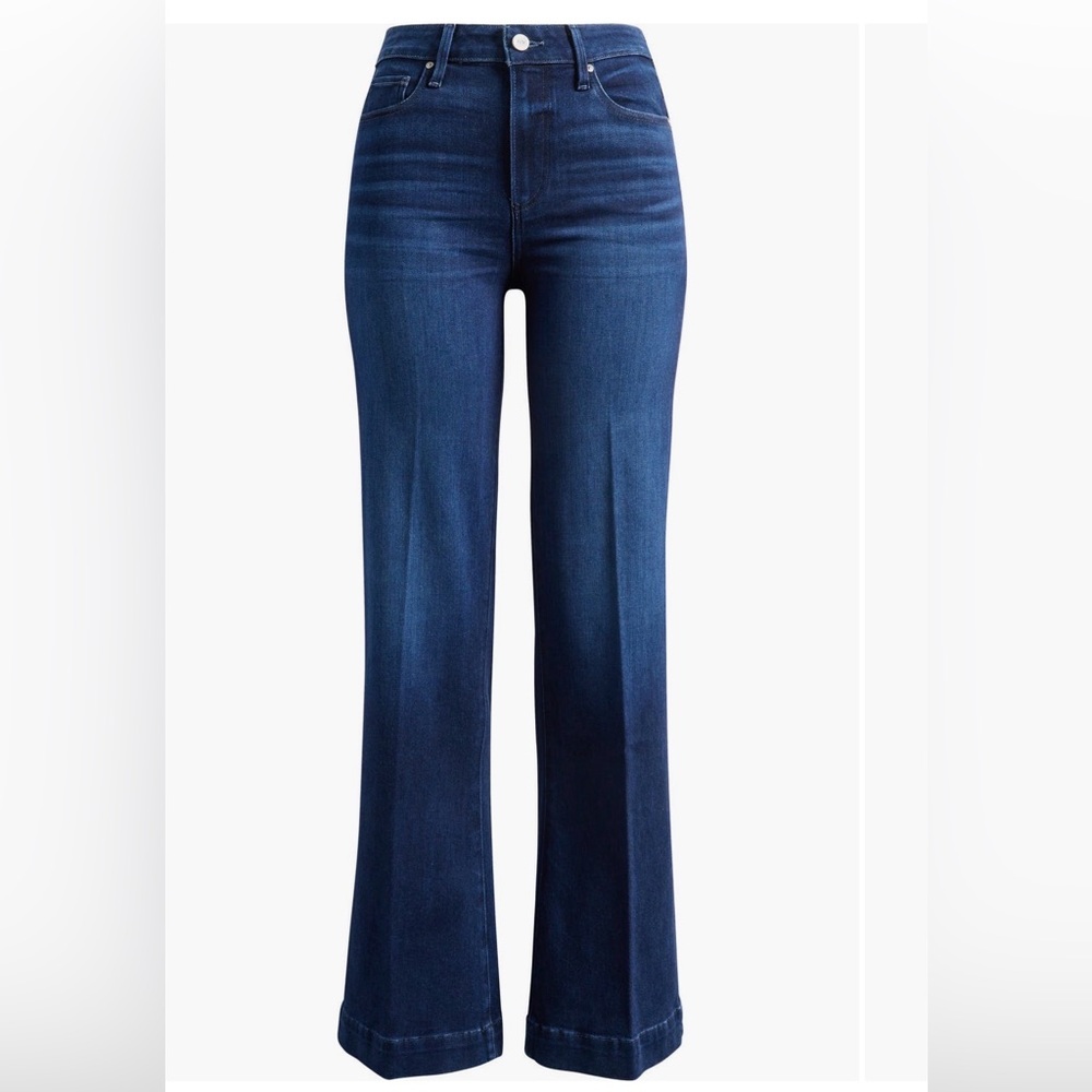 Paige Women’s High Waist Wide Leg Jeans